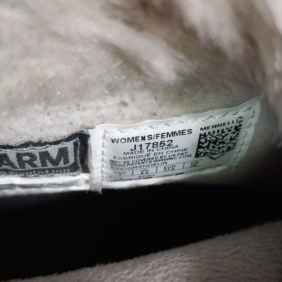 MERRELL Women's Quilted "Warm"  Blue and Brown Boots...SIZE 7...EUC - Picture 6 of 8